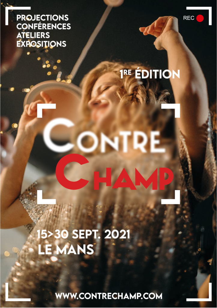 Flyer fictif pour un festival Contre Champ