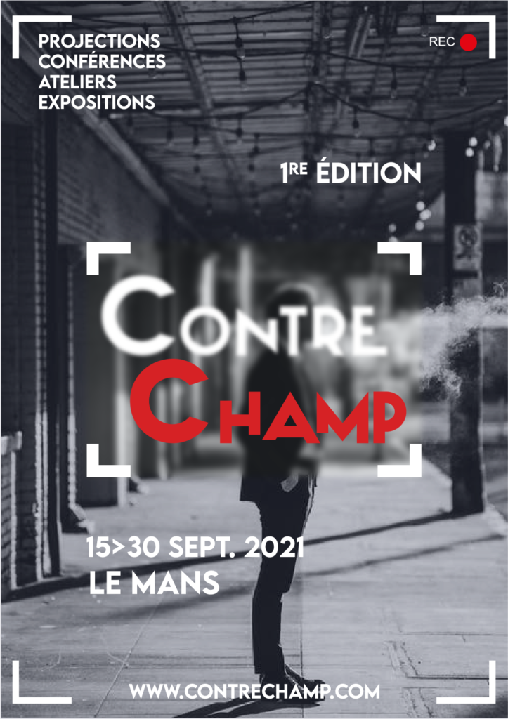 Flyer fictif pour un festival Contre Champ