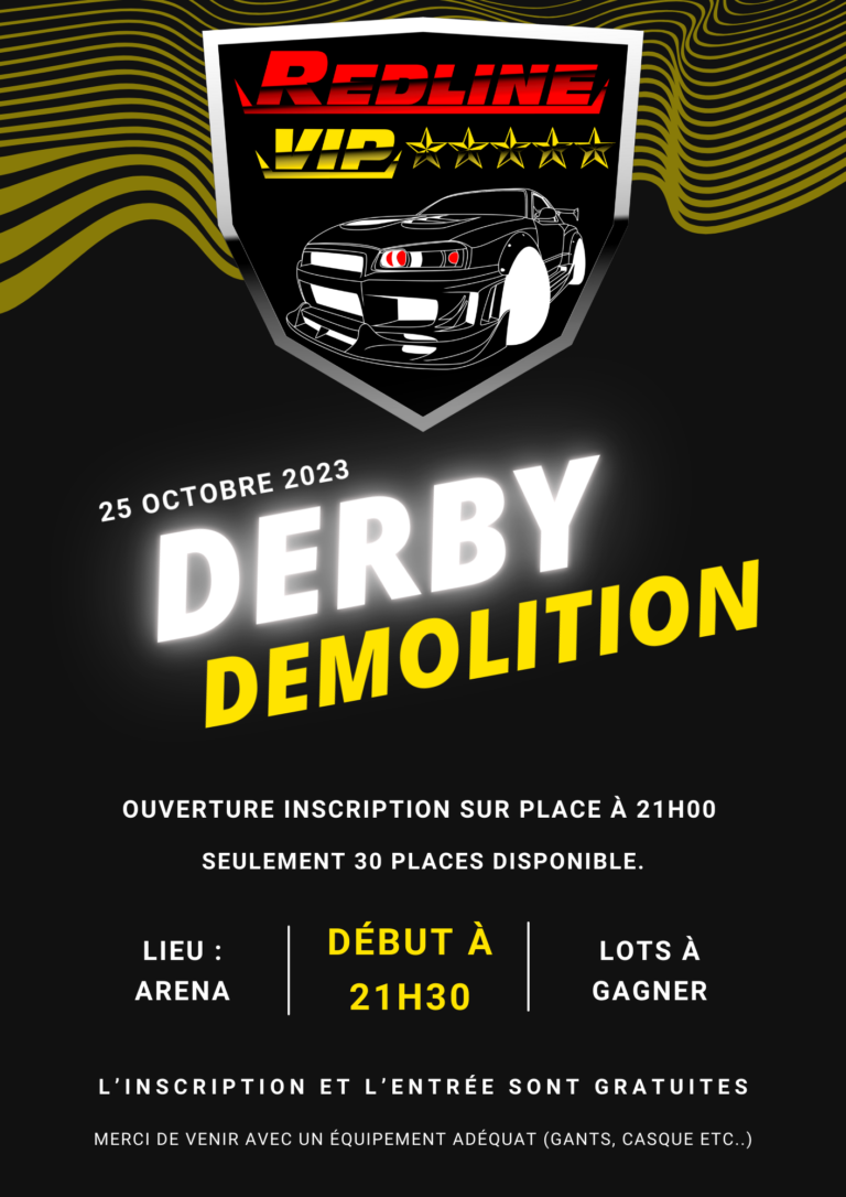 Affiche évènement sur un jeu vidéo