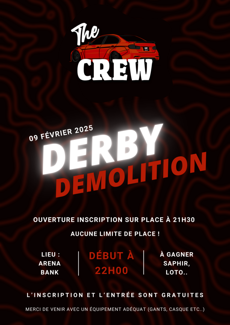 Affiche évènement sur un jeu vidéo